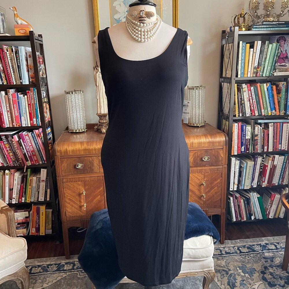 Bar III Essentials 2X NWT - Black Body Con dress - stretchy & lined